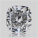Diamante Natural 0.50 quilates, Del cojín , Color D, claridad VVS1 y certificado GIA