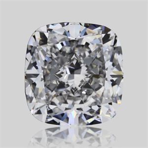 Foto Diamante Natural 0.50 quilates, Del cojín , Color D, claridad VVS1 y certificado GIA de