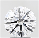 Del inventario de diamantes de laboratorio, 2.09 quilates, Redondo , Color D, claridad VVS1 y certificado IGI