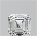 Natural Diamond 1.21 Carats, Asscher with  Cut, H Color, VS2 Clarity and Certified by GIA