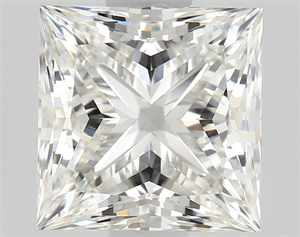 Foto Diamante Natural 0.90 quilates, Princesa , Color H, claridad VS2 y certificado GIA de