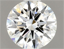 Natural Diamond 0.50 Carats, Round with Excellent Cut, I Color, VVS2 Clarity and Certified by GIA