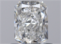 Natural Diamond 0.60 Carats, Radiant with  Cut, F Color, VS1 Clarity and Certified by GIA