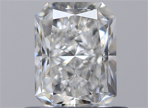 Picture of Natural Diamond 0.60 Carats, Radiant with  Cut, F Color, VS1 Clarity and Certified by GIA