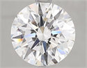 Del inventario de diamantes de laboratorio, 3.07 quilates, Redondo , Color D, claridad VVS2 y certificado IGI