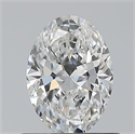 Diamante Natural 0.70 quilates, Ovalado , Color F, claridad VS2 y certificado GIA