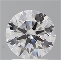 Del inventario de diamantes de laboratorio, 2.04 quilates, Redondo , Color E, claridad VVS2 y certificado IGI