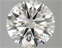 Del inventario de diamantes de laboratorio, 4.00 quilates, Redondo , Color H, claridad VVS2 y certificado IGI