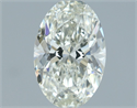 Natural Diamond 1.03 Carats, Oval with  Cut, I Color, VS2 Clarity and Certified by IGI