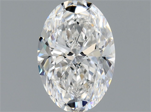 Picture of Natural Diamond 0.51 Carats, Oval with  Cut, E Color, VVS2 Clarity and Certified by GIA