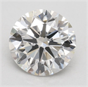 Lab Grown Diamond 2.50 Carats, Round with Excellent Cut, F Color, VS1 Clarity and Certified by IGI