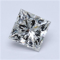 Diamante Natural 0.98 quilates, Princesa , Color G, claridad VS2 y certificado GIA