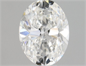 Diamante Natural 0.40 quilates, Ovalado , Color F, claridad VS2 y certificado GIA