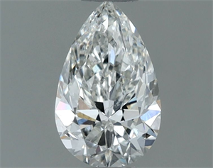 Foto Diamante Natural 0.61 quilates, De pera , Color H, claridad SI2 y certificado GIA de