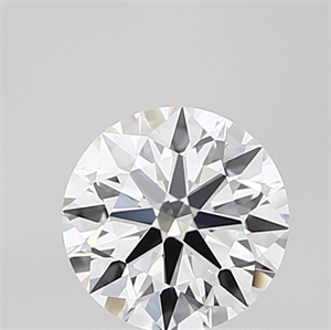 Picture of Lab Grown Diamond 1.26 Carats, Round with Ideal Cut, D Color, VVS2 Clarity and Certified by IGI