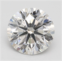 Lab Grown Diamond 2.51 Carats, Round with Excellent Cut, F Color, VS1 Clarity and Certified by IGI