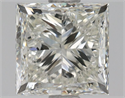 Natural Diamond 1.20 Carats, Princess with  Cut, J Color, VS2 Clarity and Certified by GIA