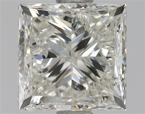 Picture of Natural Diamond 1.20 Carats, Princess with  Cut, J Color, VS2 Clarity and Certified by GIA