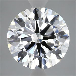 Picture of Lab Grown Diamond 4.79 Carats, Round with Ideal Cut, D Color, VS1 Clarity and Certified by IGI