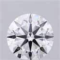 Lab Grown Diamond 6.72 Carats, Round with Ideal Cut, F Color, VVS2 Clarity and Certified by IGI