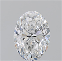 Natural Diamond 1.22 Carats, Oval with  Cut, E Color, VS2 Clarity and Certified by GIA