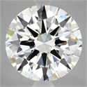 Lab Grown Diamond 6.83 Carats, Round with Excellent Cut, F Color, VS1 Clarity and Certified by IGI