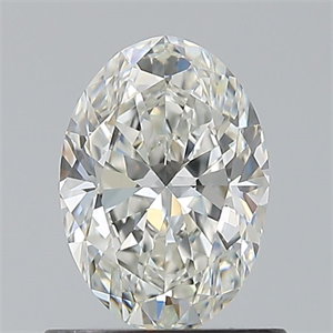 Picture of Natural Diamond 0.73 Carats, Oval with  Cut, H Color, VVS1 Clarity and Certified by GIA