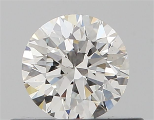 Foto Diamante Natural 0.40 quilates, Redondo , Color G, claridad SI1 y certificado GIA de