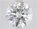 Del inventario de diamantes de laboratorio, 3.02 quilates, Redondo , Color G, claridad SI1 y certificado IGI