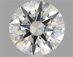 Picture of Natural Diamond 0.73 Carats, Round with Excellent Cut, I Color, IF Clarity and Certified by IGI