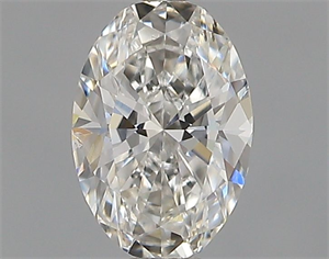 Picture of Natural Diamond 0.30 Carats, Oval with  Cut, H Color, SI1 Clarity and Certified by GIA