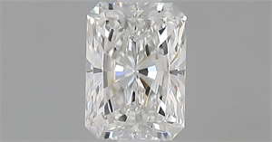 Picture of Natural Diamond 0.76 Carats, Radiant with  Cut, F Color, IF Clarity and Certified by GIA