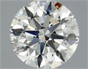 Diamante Natural 0.80 quilates, Redondo , Color J, claridad VS1 y certificado GIA