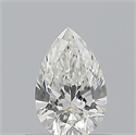 Diamante Natural 0.50 quilates, De pera , Color H, claridad VS2 y certificado GIA