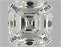 Natural Diamond 1.22 Carats, Asscher with  Cut, J Color, VS1 Clarity and Certified by GIA
