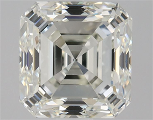 Picture of Natural Diamond 1.22 Carats, Asscher with  Cut, J Color, VS1 Clarity and Certified by GIA