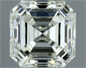 Diamante Natural 1.00 quilates, Asscher , Color J, claridad VVS2 y certificado IGI