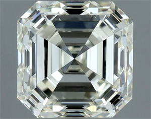 Picture of Natural Diamond 1.00 Carats, Asscher with  Cut, J Color, VVS2 Clarity and Certified by IGI