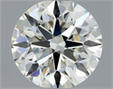Diamante Natural 0.50 quilates, Redondo , Color J, claridad VS1 y certificado GIA