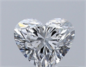 Natural Diamond 0.32 Carats, Heart with  Cut, E Color, VS1 Clarity and Certified by GIA