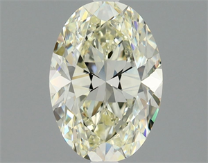 Picture of Natural Diamond 1.01 Carats, Oval with  Cut, M Color, VVS2 Clarity and Certified by GIA