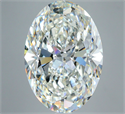 Diamante Natural 5.80 quilates, Ovalado , Color I, claridad SI1 y certificado GIA