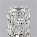 Natural Diamond 1.73 Carats, Radiant with  Cut, G Color, SI1 Clarity and Certified by GIA