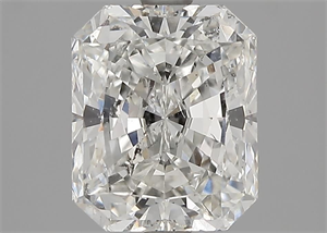 Picture of Natural Diamond 2.20 Carats, Radiant with  Cut, H Color, SI1 Clarity and Certified by GIA