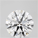Lab Grown Diamond 1.52 Carats, Round with Ideal Cut, E Color, VS1 Clarity and Certified by IGI