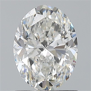 Picture of Natural Diamond 0.90 Carats, Oval with  Cut, G Color, VS2 Clarity and Certified by GIA