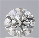 Natural Diamond 0.70 Carats, Round with Excellent Cut, G Color, VVS1 Clarity and Certified by IGI