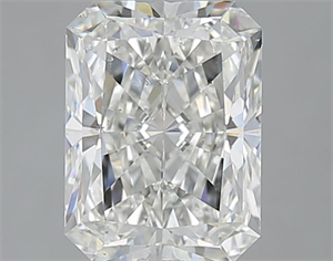 Picture of Natural Diamond 2.01 Carats, Radiant with  Cut, H Color, SI1 Clarity and Certified by GIA