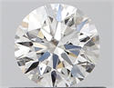 Diamante Natural 0.50 quilates, Redondo , Color G, claridad VVS2 y certificado GIA