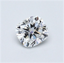Natural Diamond 0.50 Carats, Cushion with  Cut, E Color, VS1 Clarity and Certified by GIA
